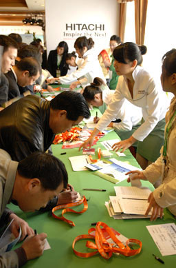 照片：日立展2008展示内容系列照片