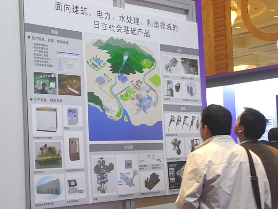 照片：日立展2008社会基础系列照片