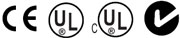 CE，UL，c-UL，C-Tick認(rèn)證的圖片