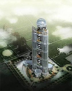 照片：空中华西大楼