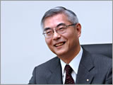 Photo of Kazuo Furukawa, President, Hitachi, Ltd.
