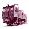 Photo of the first large-scale DC electric locomotives to be manufactured in Japan