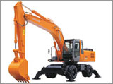 Photo:Wheeled Excavators