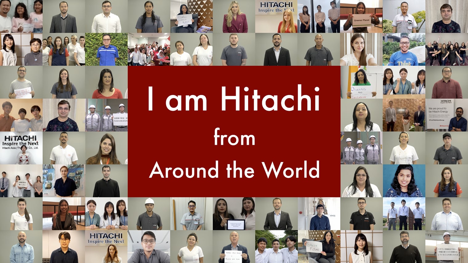 《I am Hitachi from Around the World》中文版