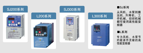 图片：变频器主要机型