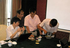 2010年日立投影机新产品维修技术培训会