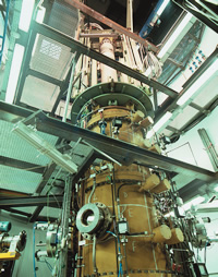 亚琛工业大学（德国）的燃氧试验装置 照片提供：亚琛工业大学 Courtesy of © Peter Winandy