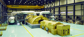 日立公司为秦山三期提供的汽轮机发电机组 700MW级 1500rpm