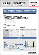 展板图：膜分离活性污泥处理工艺