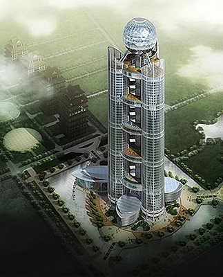 图片：空中华西大楼